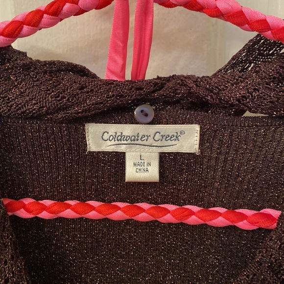 Sparkle Sweater with removable scarf collar - Picture 2 of 5